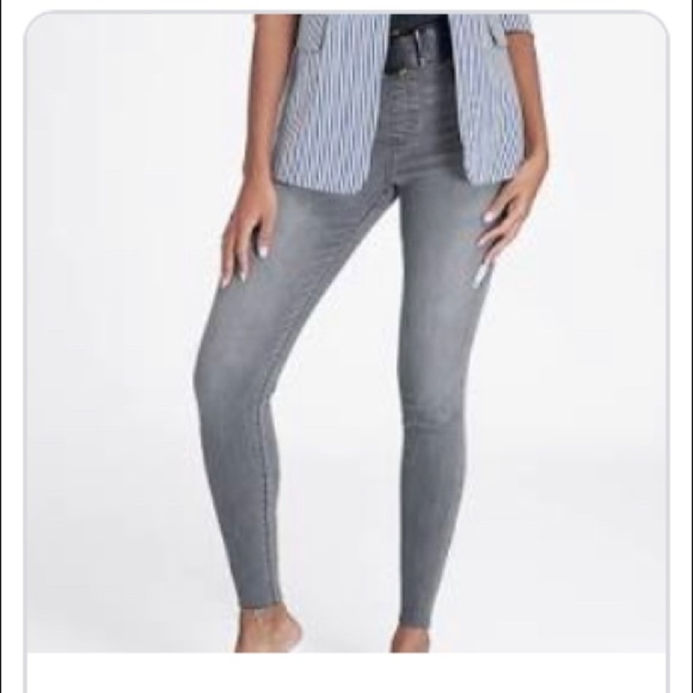 🤩Gray Rhinestone Candies Jeans🥰